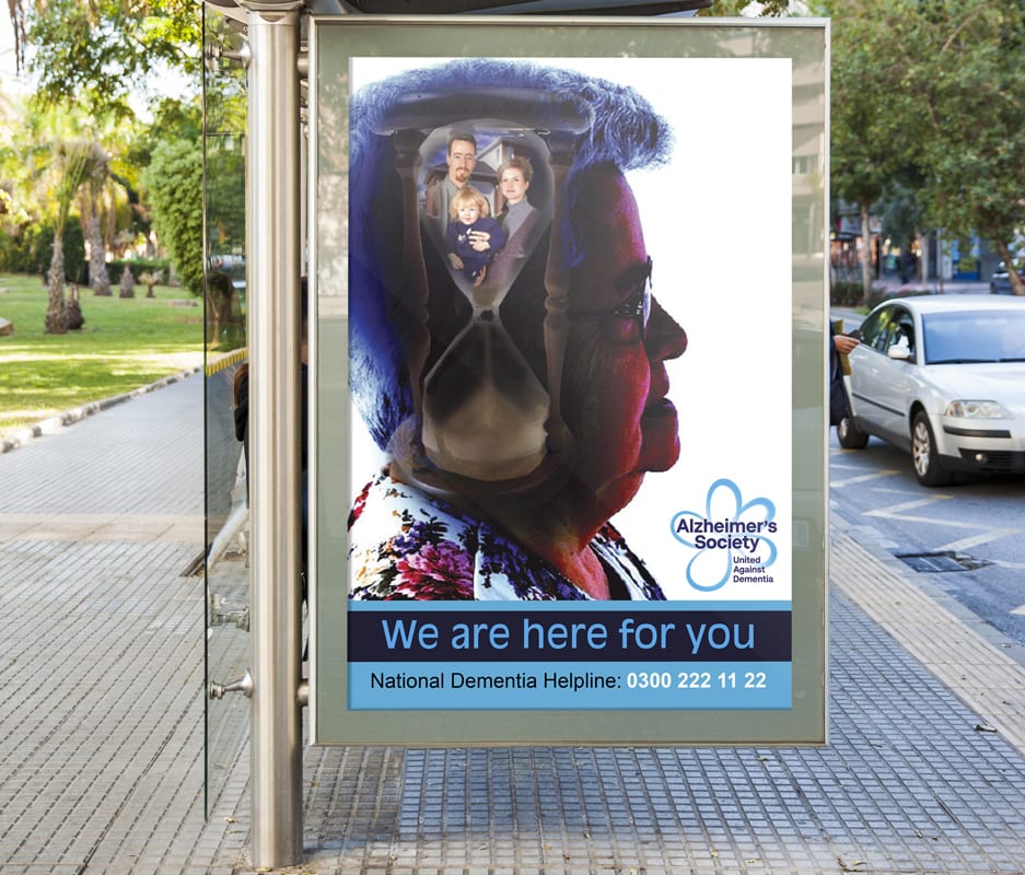 Advertising concepts: Alzheimer's Society