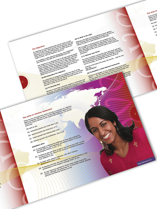 Booklet design: HICC