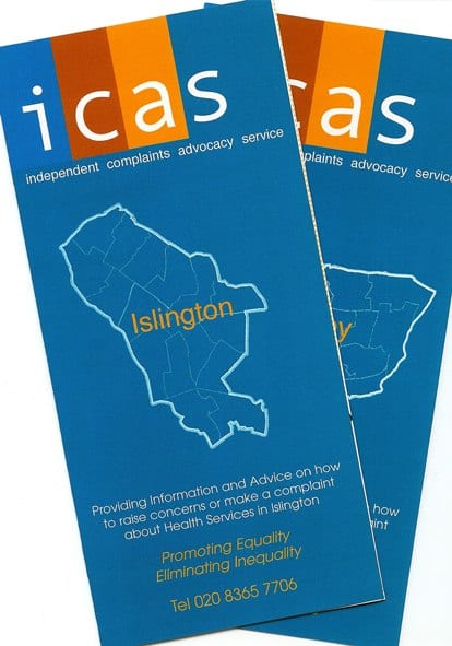 Brochure design: ICAS