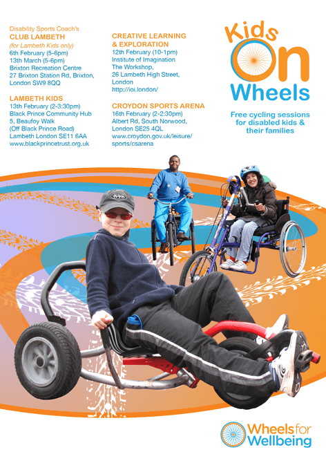 Kids on Wheels flyer