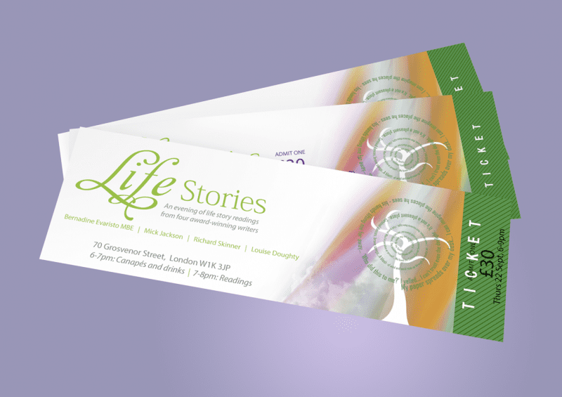 'Life Stories' Tickets